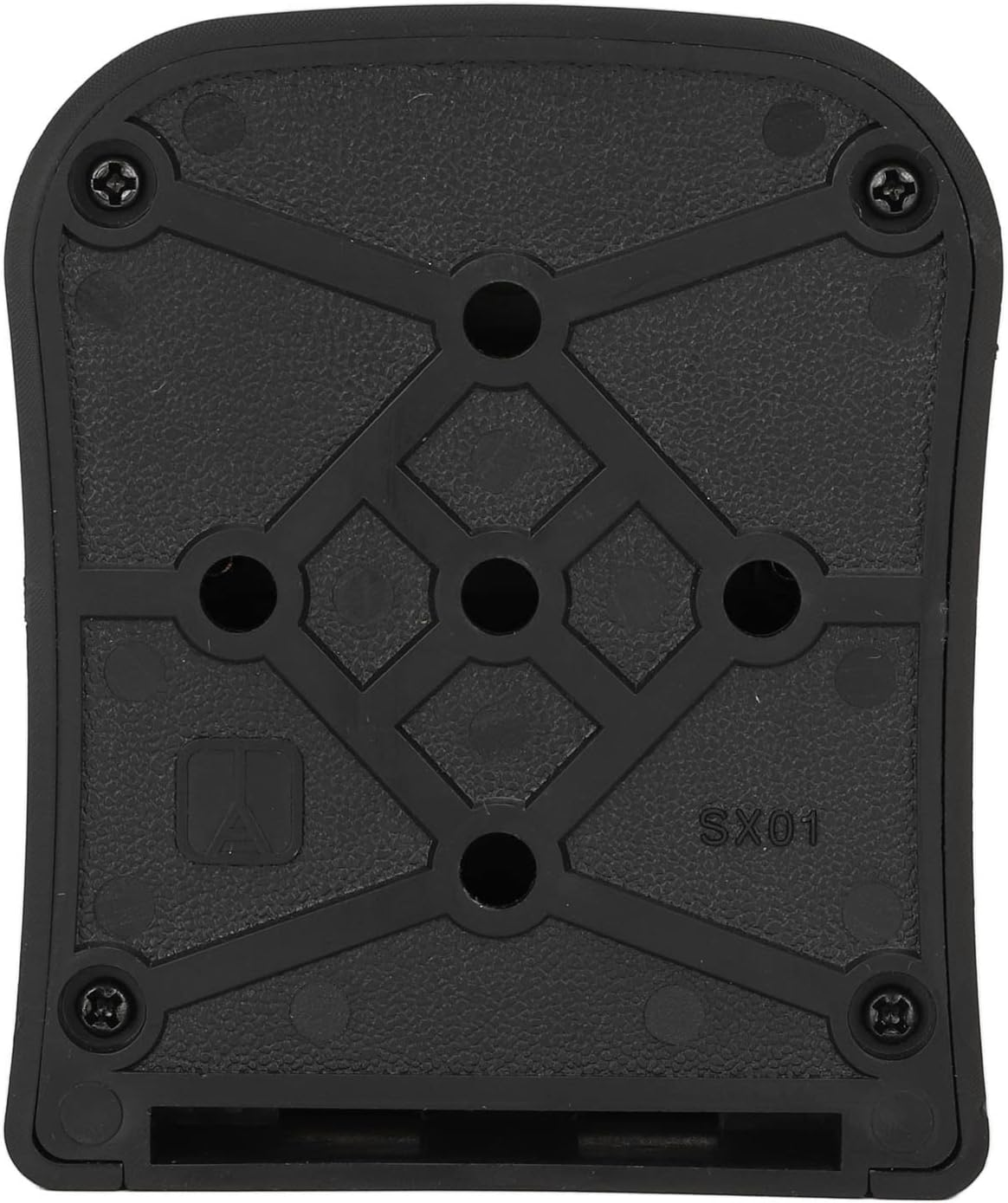 Small Combination Lock Box, Wall Mounted Key Lock Box with 4 Digit Password, Waterproof Key Storage Lock Box Support 5 Keys Capacity, Portable Security Case for Indoor Outdoor(Sx01 Black) image number 6