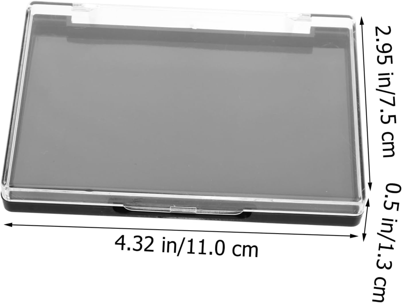 PLAFOPE Magnetic Eyeshadow Palette Empty Eyeshadow Tray Makeup Storage Box for Women Organiser image number 5