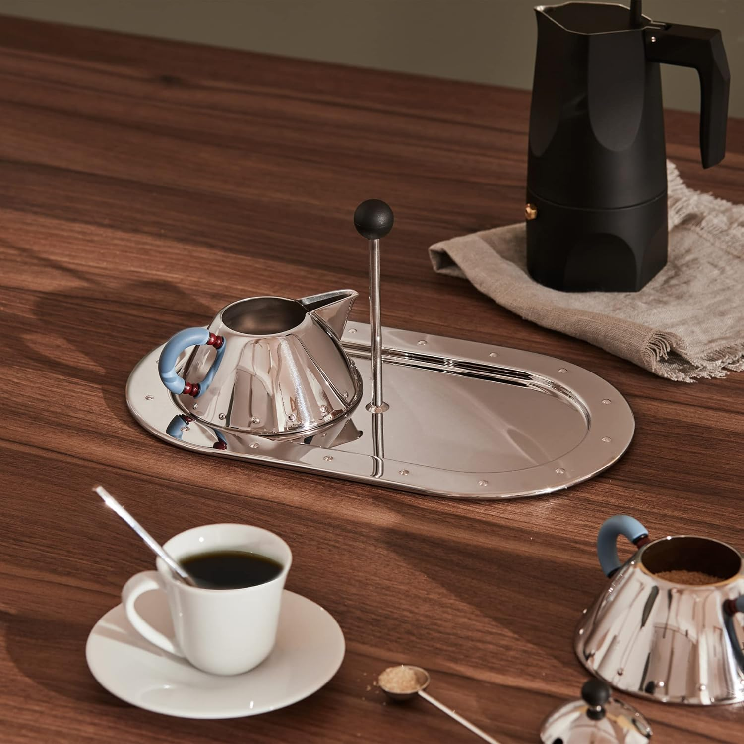 Alessi MG34 Decorative Small Tray, Silver