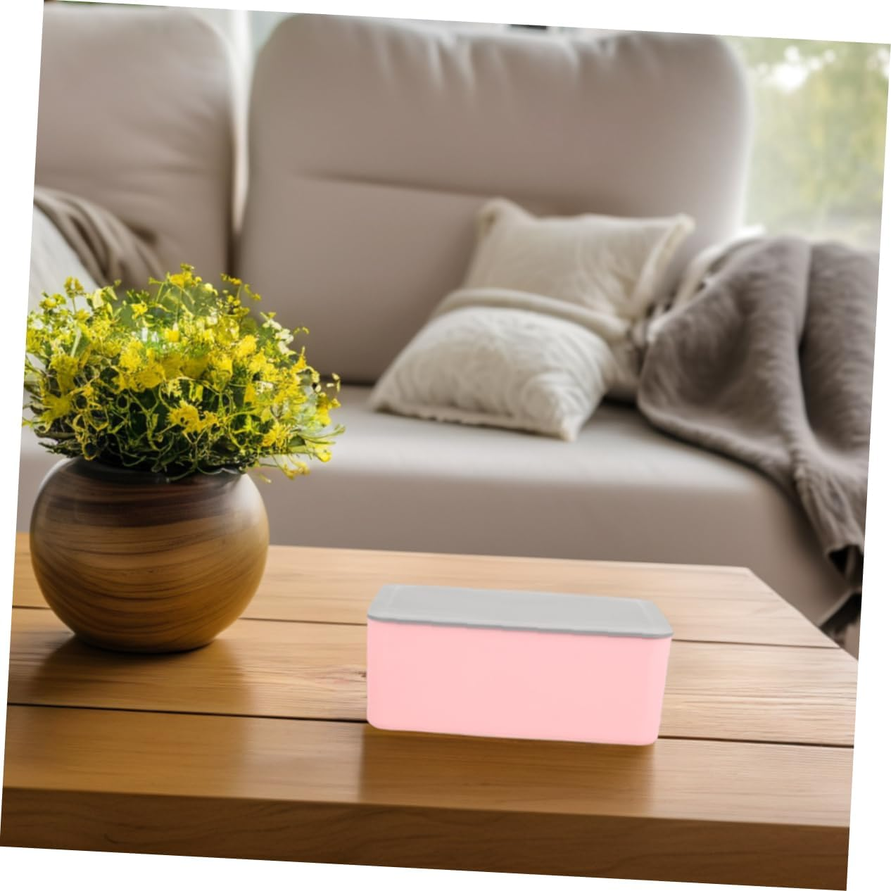 2Pcs Portable Wipe Dispenser Sealed Protection Stylish Wet Tissue Holder for Home and Travel Ample Storage for Wet Wipes Dust and Moisture-Sealed Design image number 1