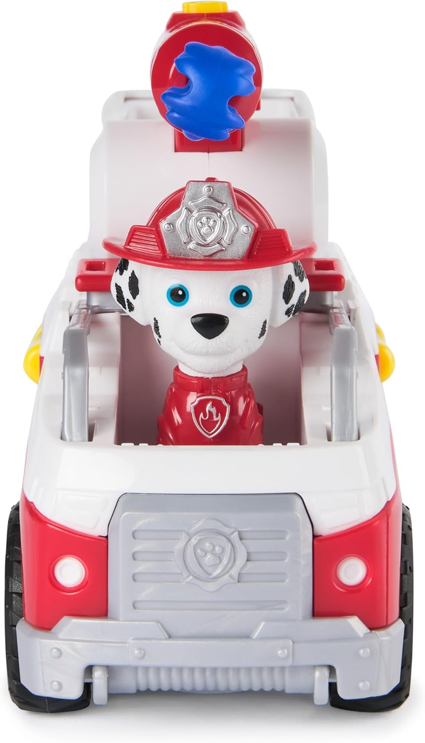 PAW Patrol Fire Rescue: Marshall Rescue Fire Engine with Action Figure & Projectile Launcher & Toy Truck, Kids Toys for Boys & Girls Ages 3 and Up image number 3