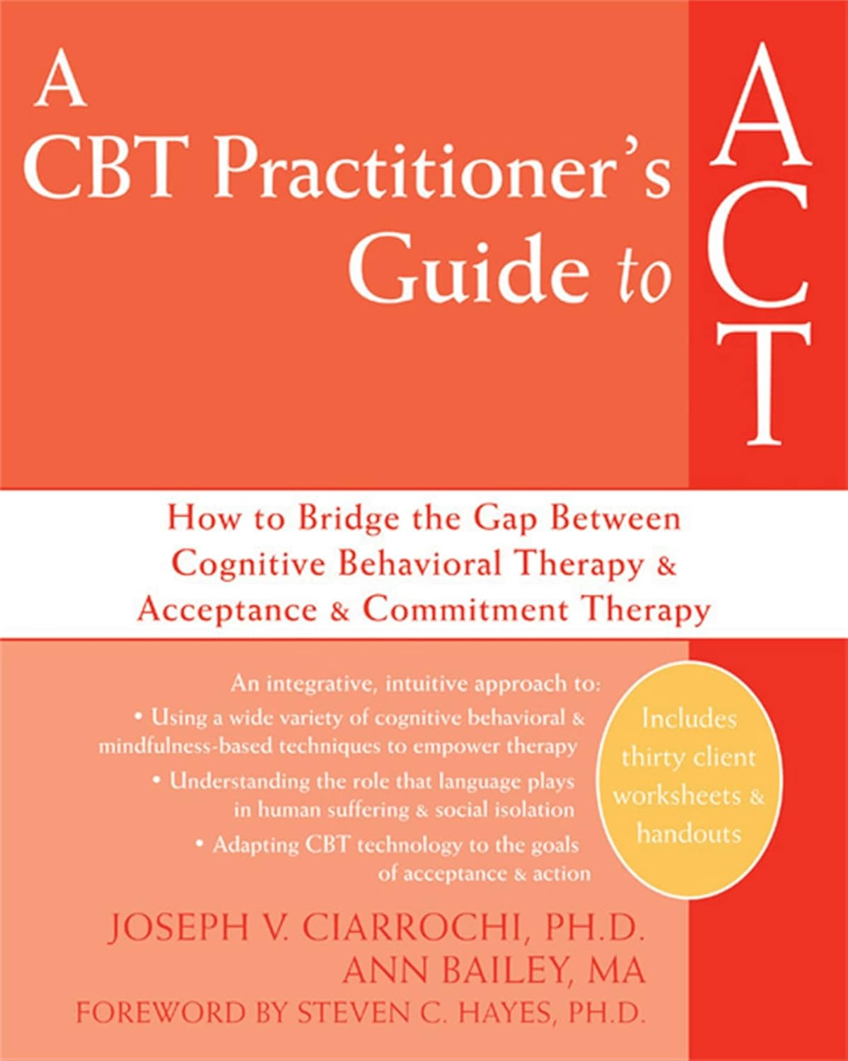 CBT Practitioner'S Guide to ACT: How to Bridge the Gap between Cognitive Behavioral Therapy and Acceptance and Commitment Therapy