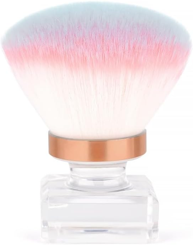 Rolabling Nail Dust Brush Nail Art Dust Cleaner for Acrylic Nails Dust Brush for Nails Nail Art Manicure Dust Cleaner Brush for Nail Clipping Cleaning Makeup Brush Tools (8)