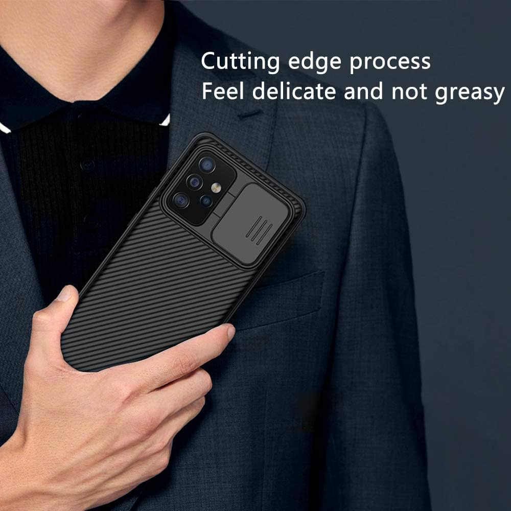 XTCASE Case for Samsung Galaxy A52 5G/4G / A52S 5G, Camera Protection Mobile Phone Case - Camera Cover Slider Camera Protection, Premium Hybrid PC + TPU Bumper Protective Case Shockproof image number 1