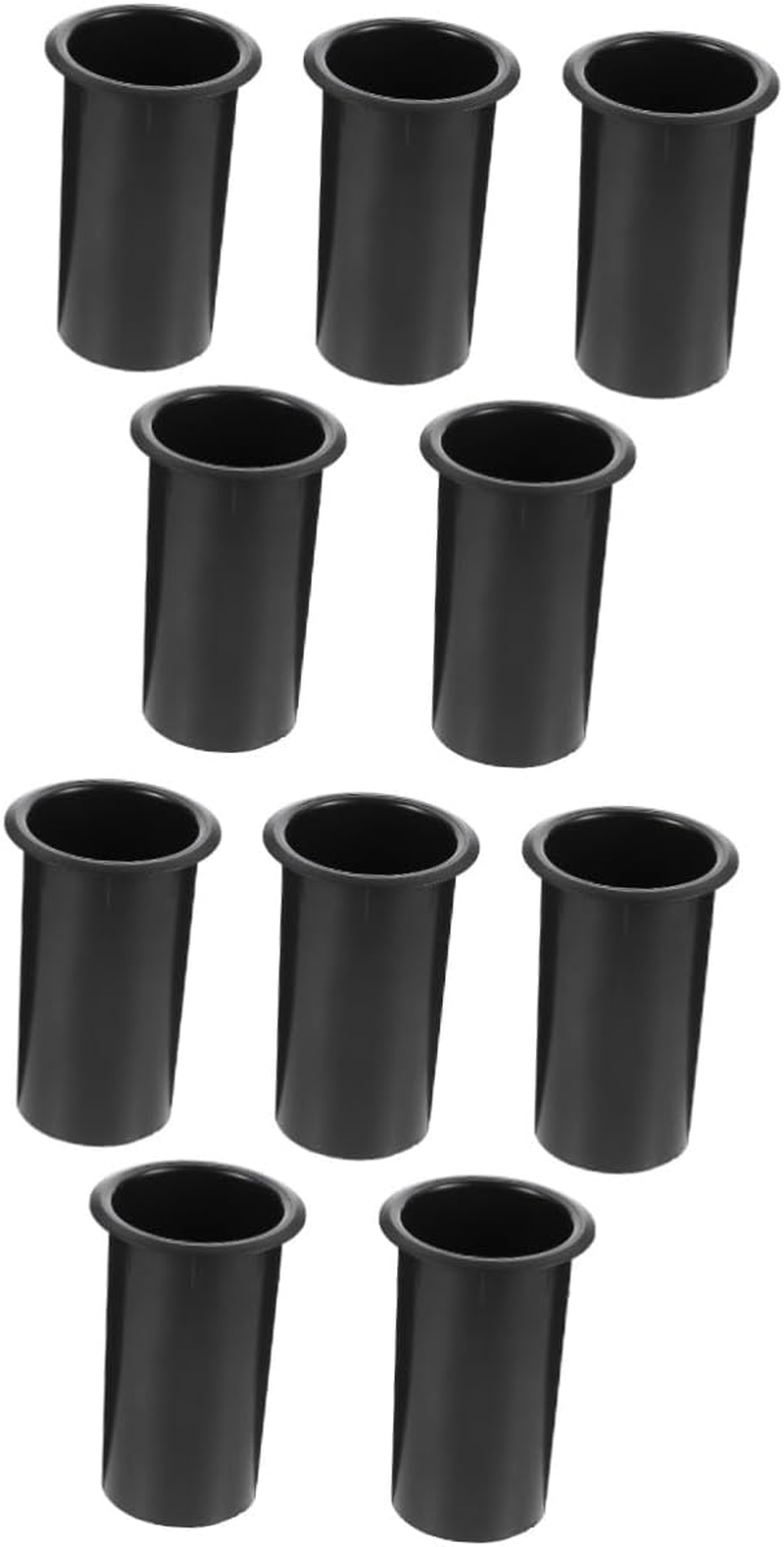 STOBAZA 10Pcs Speaker Port Tube Replacement Plastic Bass Outlet for Subwoofer Speaker Air Outlet Enhance Sound Quality in Box