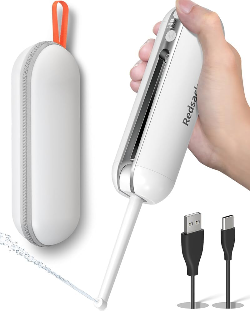 Rechargeable Portable Bidet for Travel & Camping, USB-C Handheld High-Pressure Sprayer, 200Ml Collapsible Water Storage, Postpartum & Hemorrhoid Care, Personal Hygiene for Women & Men image number 5