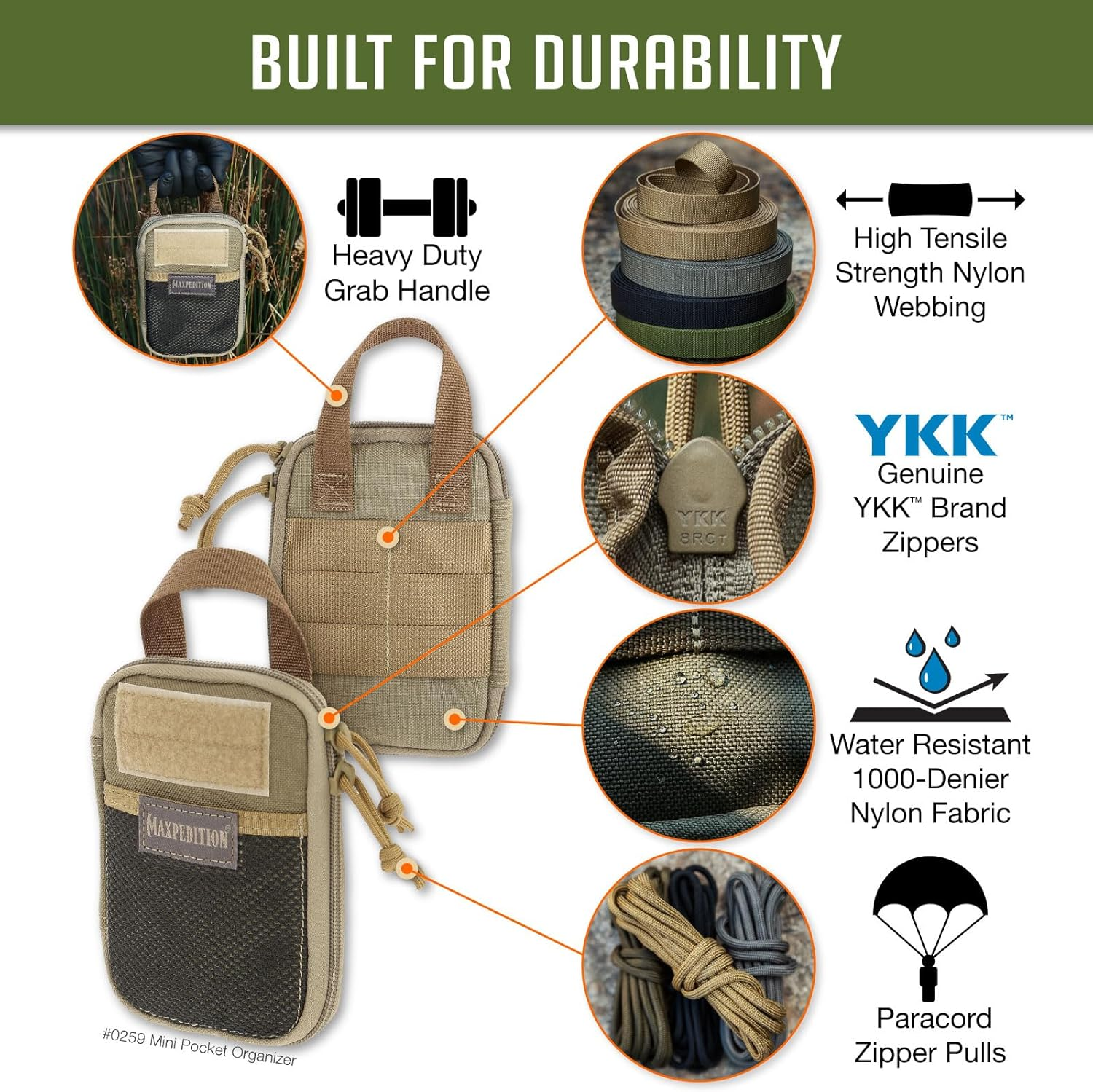 Maxpedition Mini Pocket Organizer image number 5