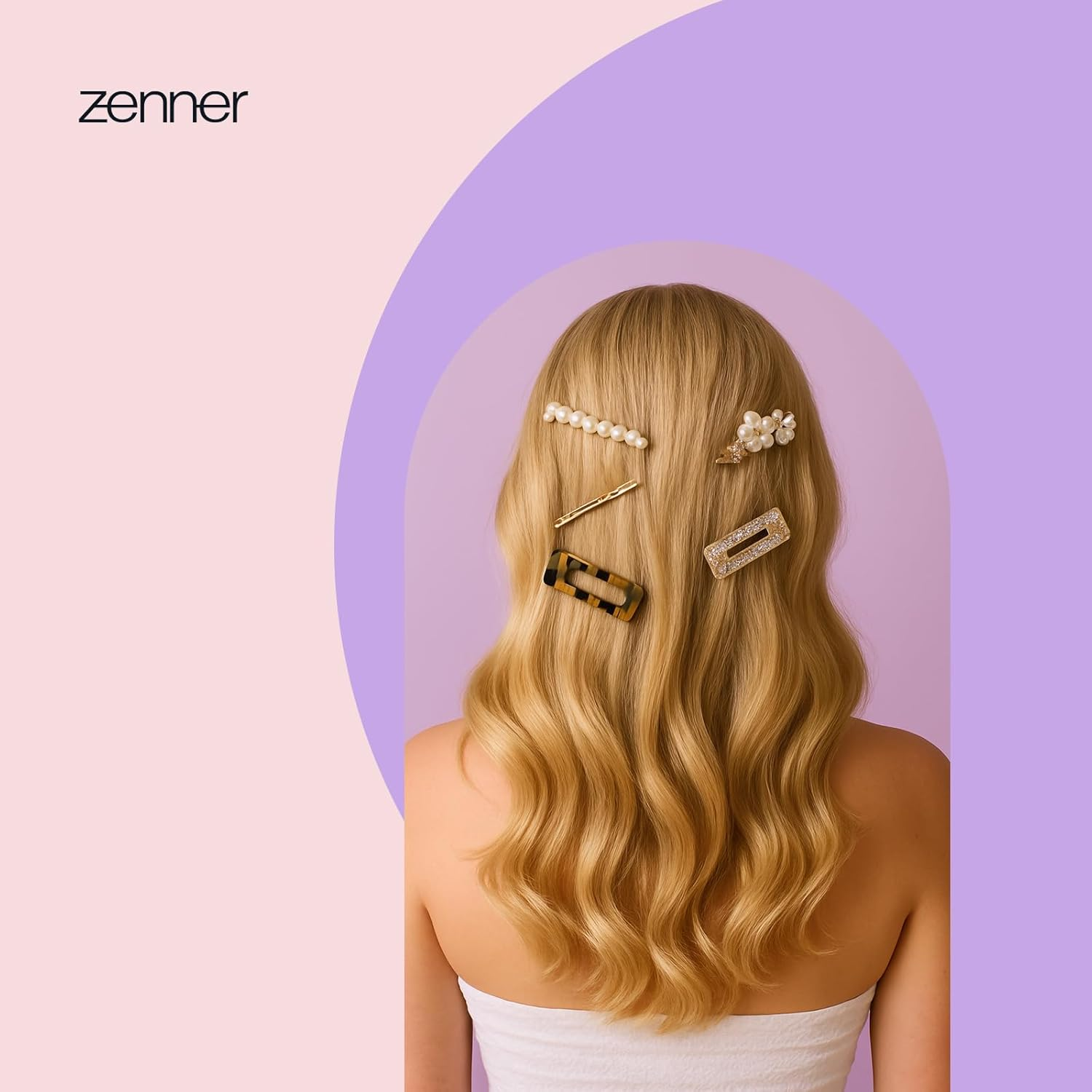 Zenner Braided Headband Black - Classic Braided Headband with Comfortable Fit - Versatile Design for Everyday Use - Elegant Accent for Casual and Styling Looks image number 1