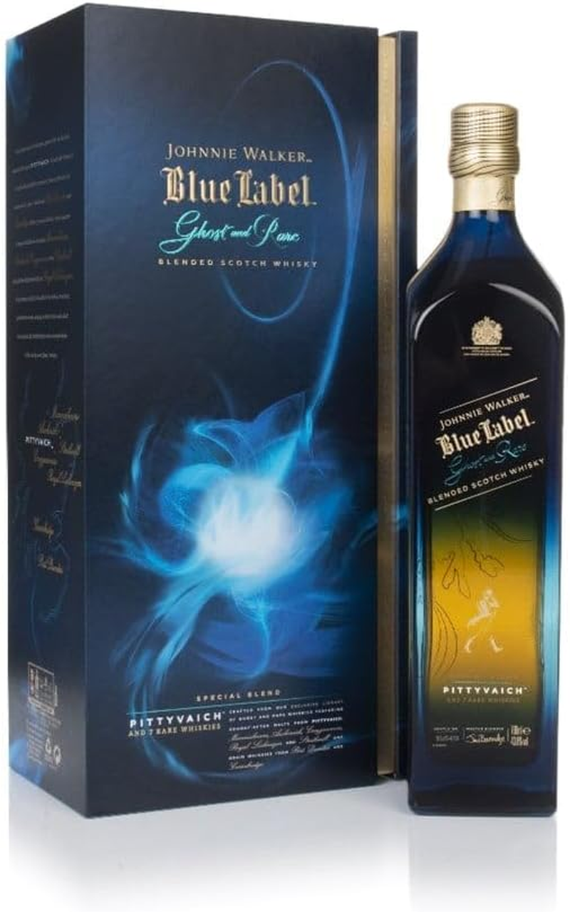 Johnnie Walker Blue Ghost and Rare Pittyvaich Whisky