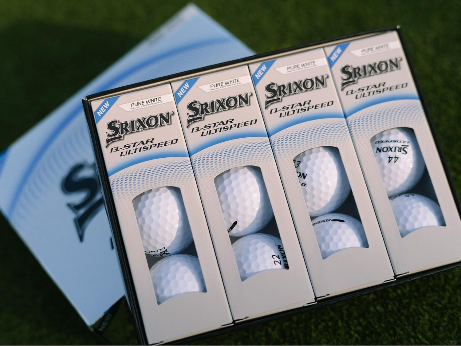 Srixon Q-Star Ultispeed Golf Balls - White image number 5