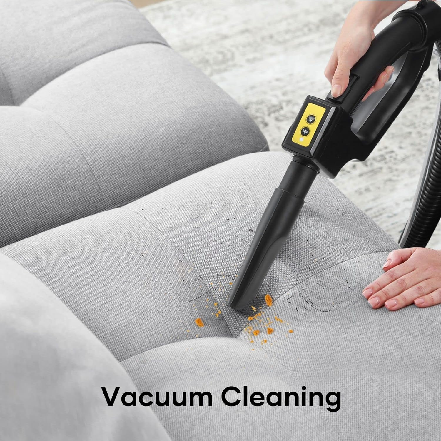MAXKON 5 in 1 Vacuum Carpet Cleaner Portable Smart Cleaning Machine Mop with Wheels for Wet Dry Floor Sofa Upholster - Type 1 image number 3