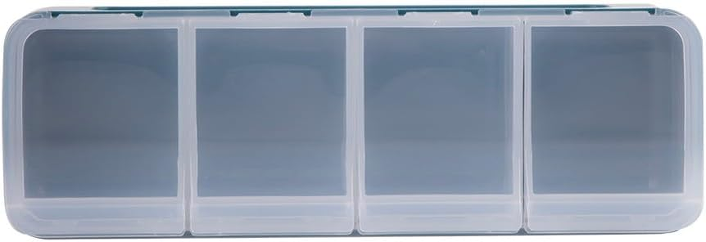 Melii Luxe 4 Compartment Snackle Box - Blue image number 1