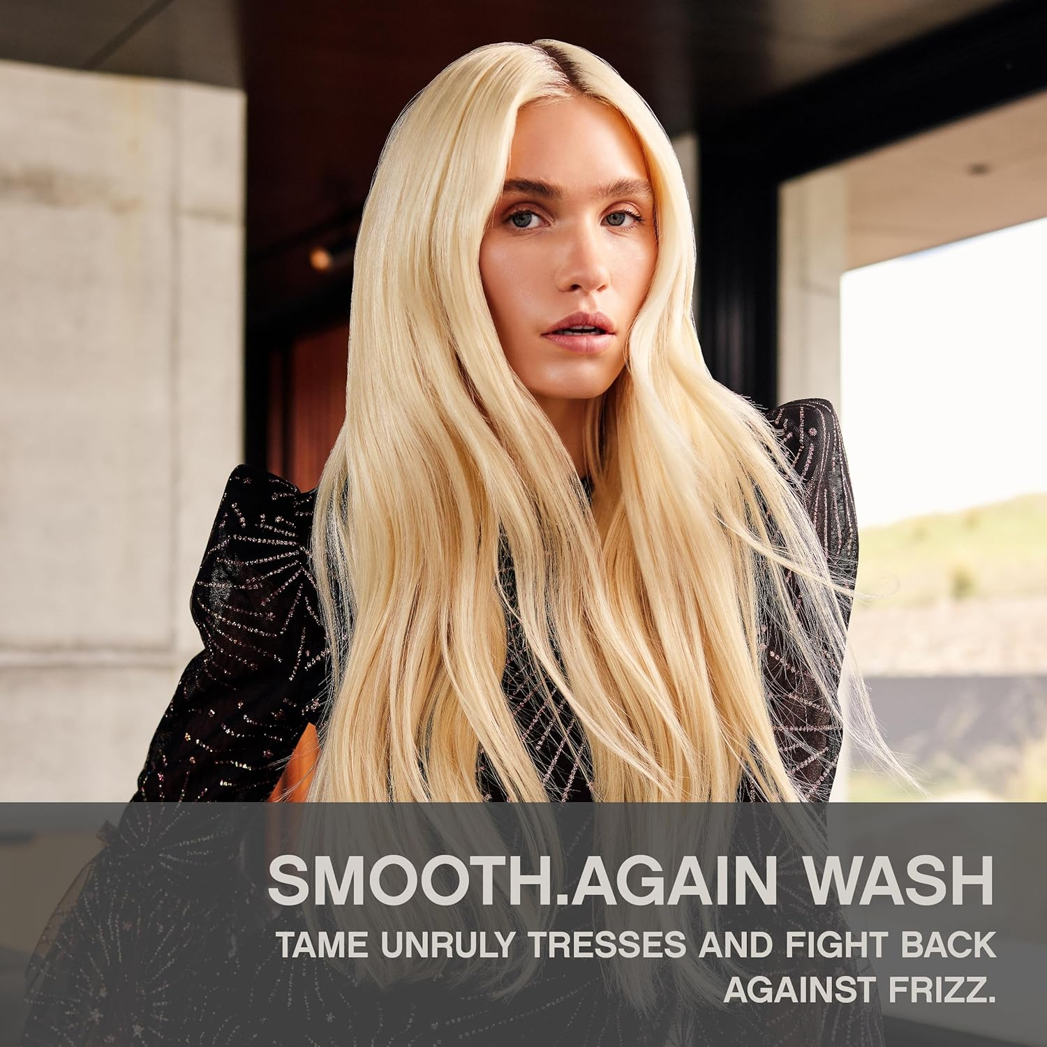 KEVIN.MURPHY SMOOTH.AGAIN.WASH Frizz Control Shampoo - for Thick, Coarse & Unruly Hair - Moisturising Sulphate Free Shampoo with Monoi Oil & Murumuru Butter - 250 Ml image number 5