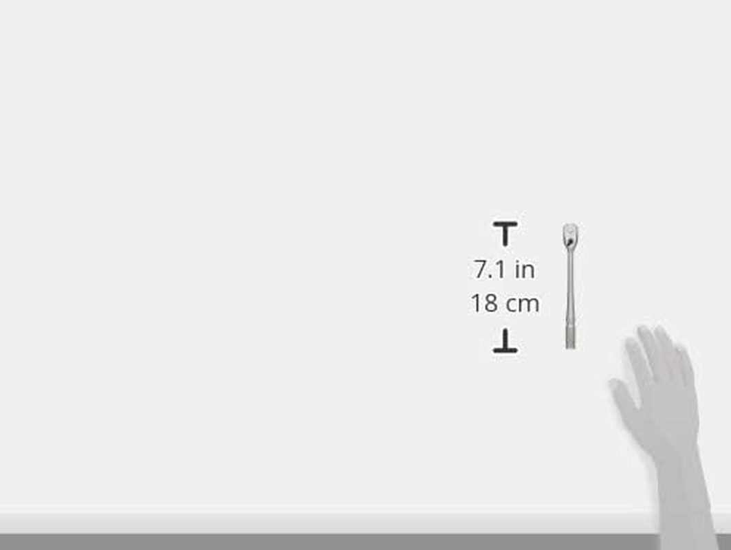 Kyoto Machine Tools (KTC) Neplos 6.3 Sq. Long Ratchet Handle NBR290L Ratchet Handle image number 3