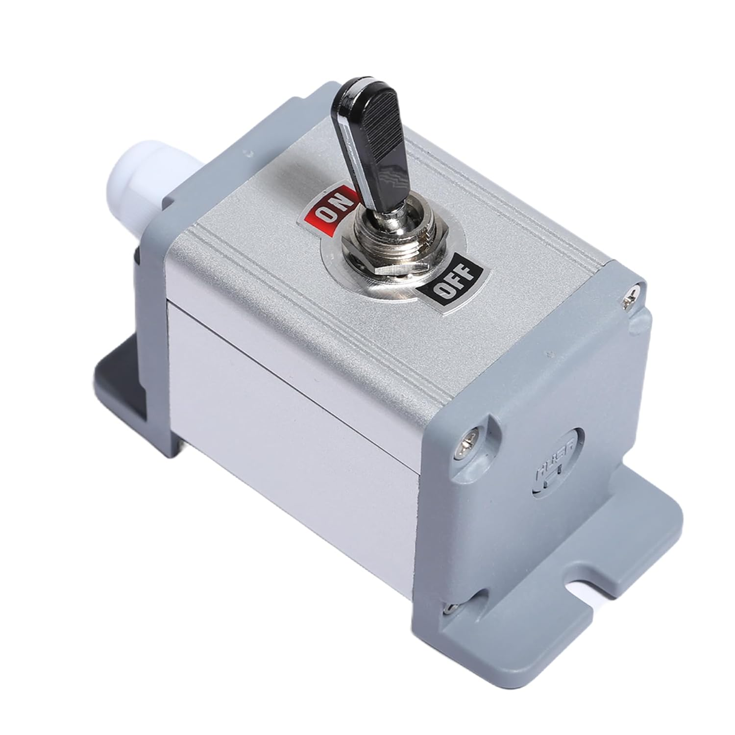 Aikoolwer Heavy Duty Rocker Toggle Switch Box 16A 250V SPST 2 Position on off Switch Waterproof Metal Shell for Car Truck Marine Industrial Equipment image number 1