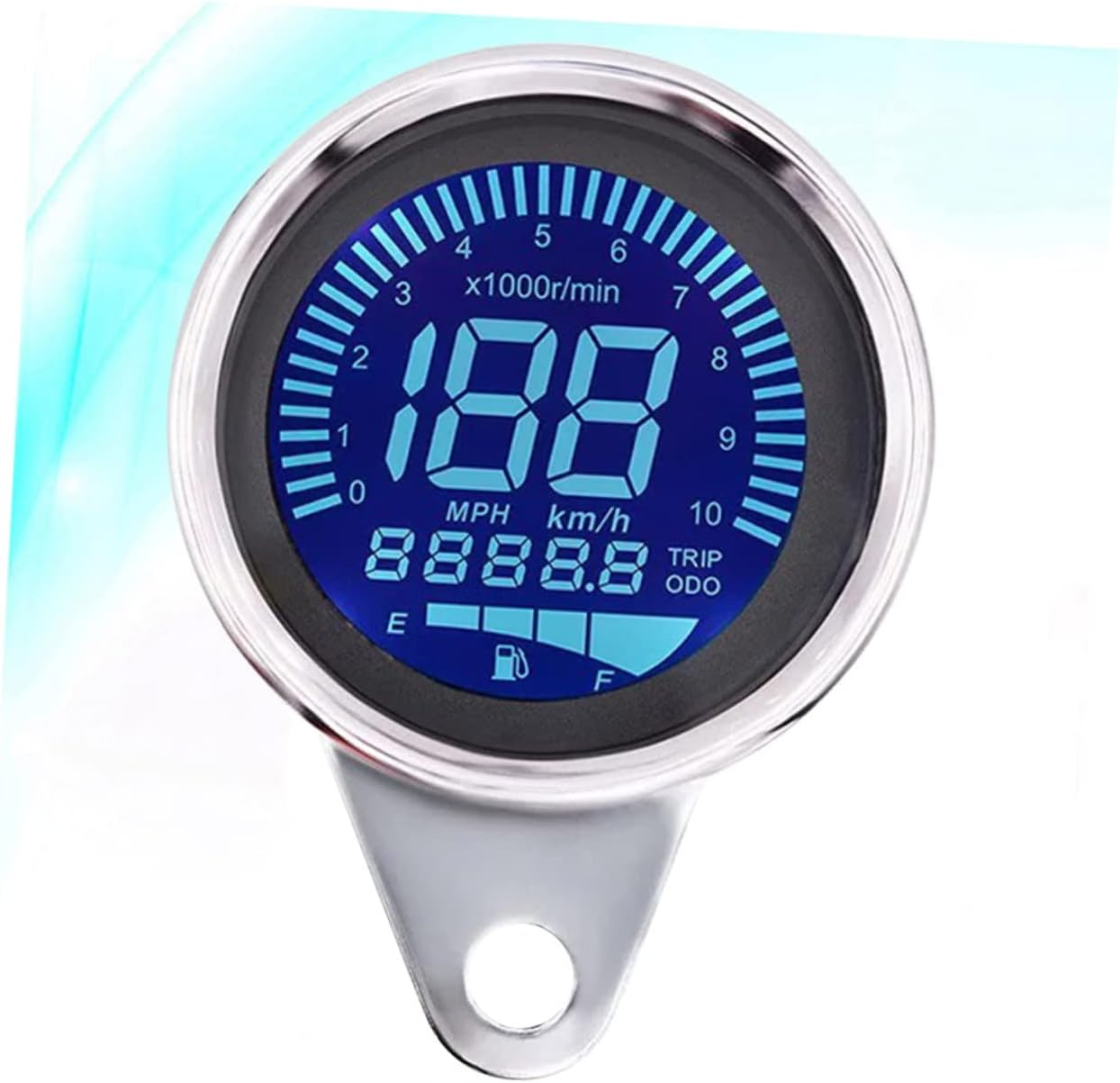 FELTECHELECTR Retro LCD Motorcycle Instrument Odometer Speedometer Tachometer for Electric Motorbike Accessories image number 4