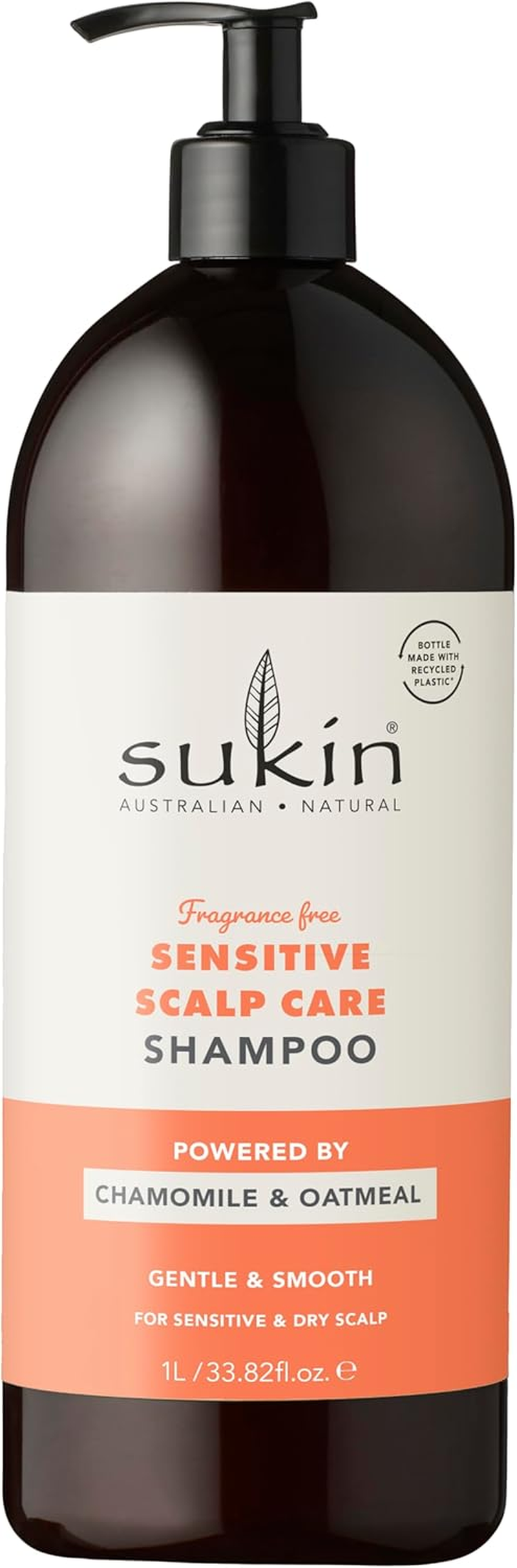Sukin Sensitive Scalp Care Shampoo 1 Litre