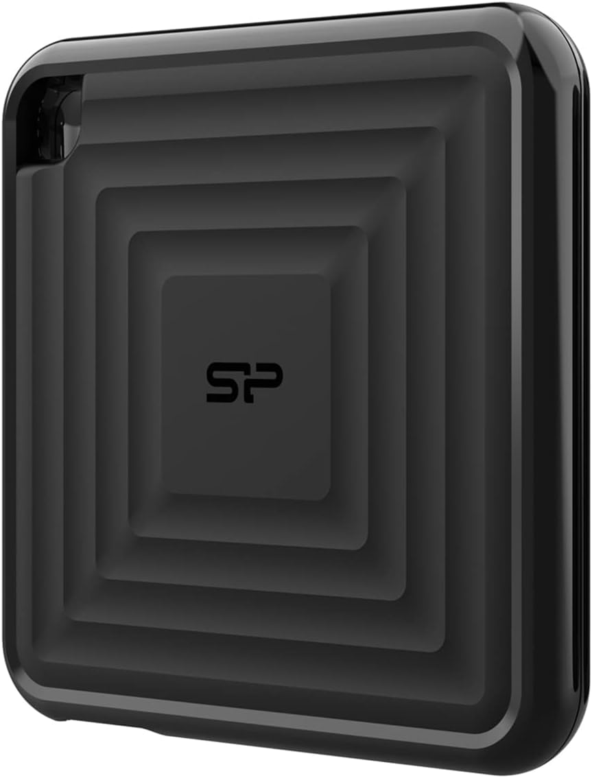 Silicon Power 1TB Portable SSD, Compact Pocket-Size USB 3.2 Gen 2 External Solid State Drive, up to 540Mb/S, PC60 Series image number 4