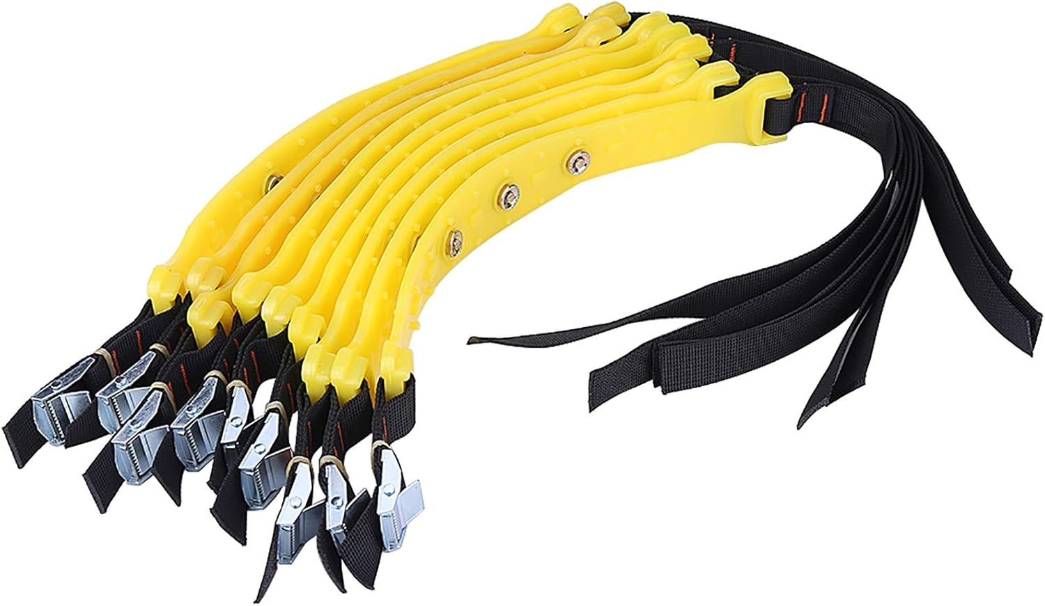 10Pcs Tire -Skid Belts Universal Fit 185-225Mm for Snow, Ice, Mud - Chains for Car, Truck, SUV image number 5