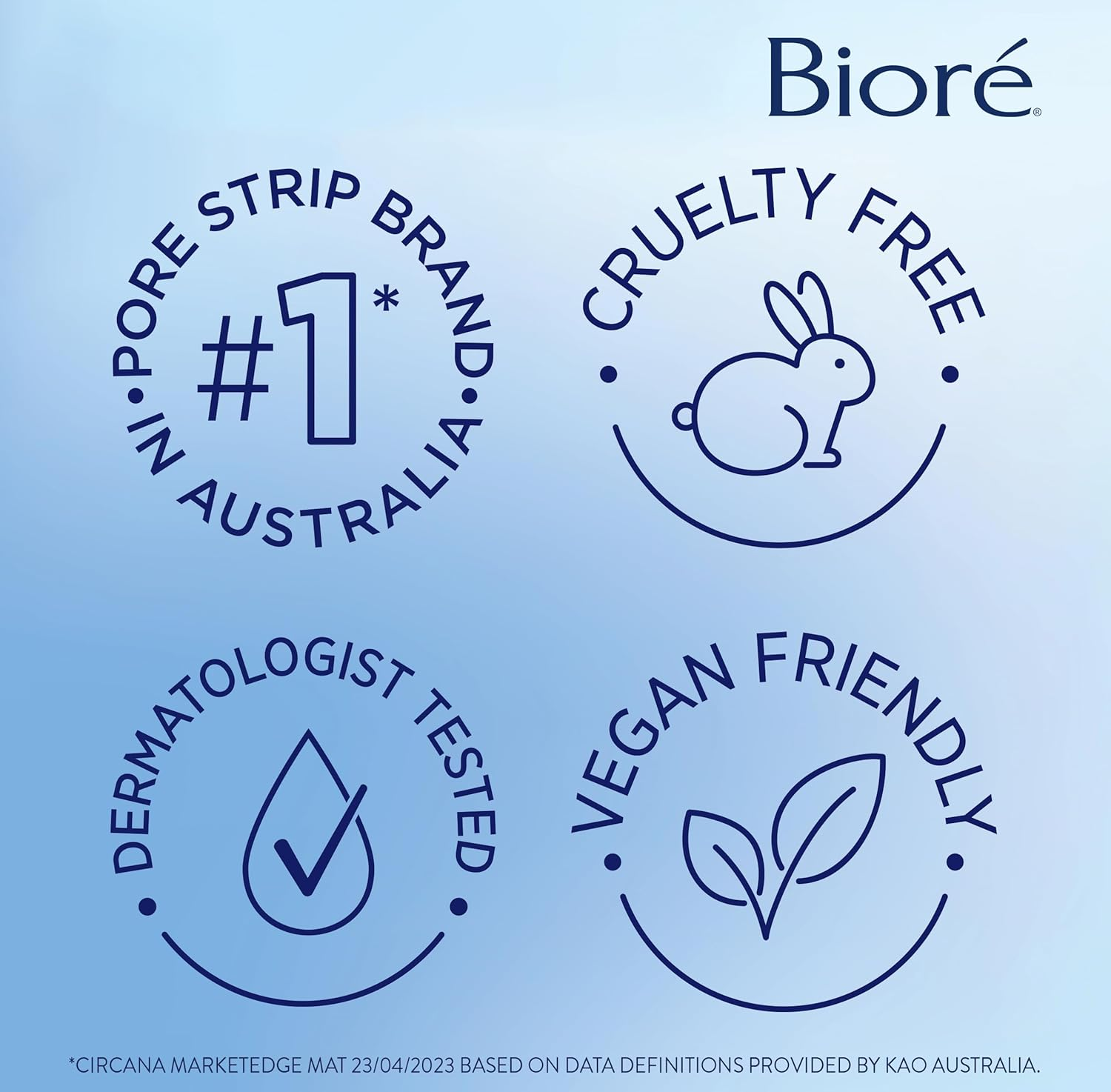 Biore Deep Cleansing Pore Strips, 6 Count image number 2