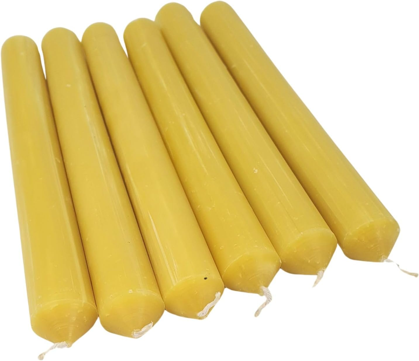6Pcs Australian Made 100% Pure Organic Beeswax Tapered Candles, 14HR Burn Time, Meditation/Prayer Taper Candles - 22Mm X 220Mm, Natural Beeswax Candles, Organic Beeswax Taper Candles (22Mm X 220Mm) image number 3