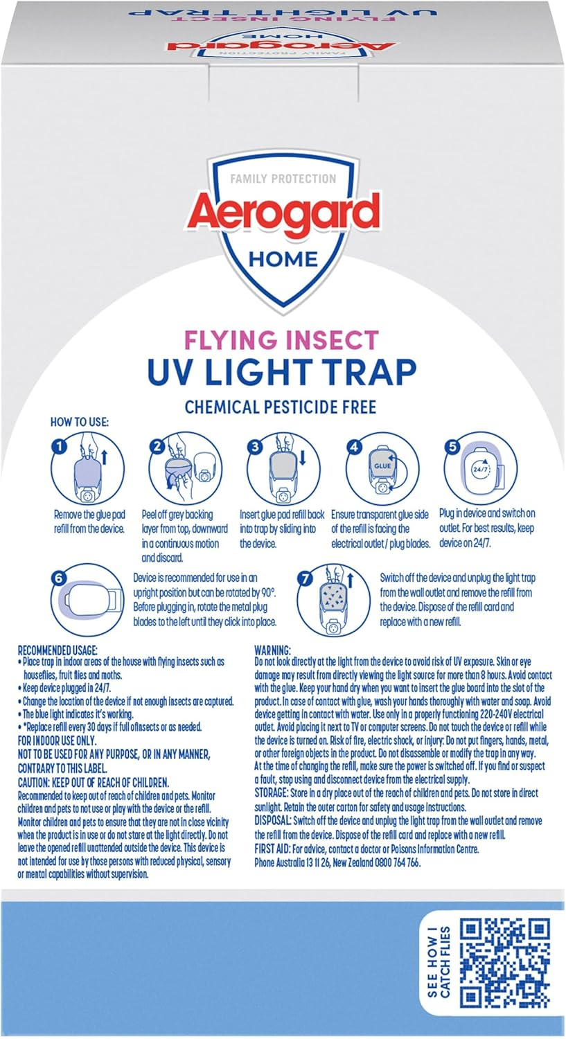 Aerogard Home Flying Light Trap Starter image number 1