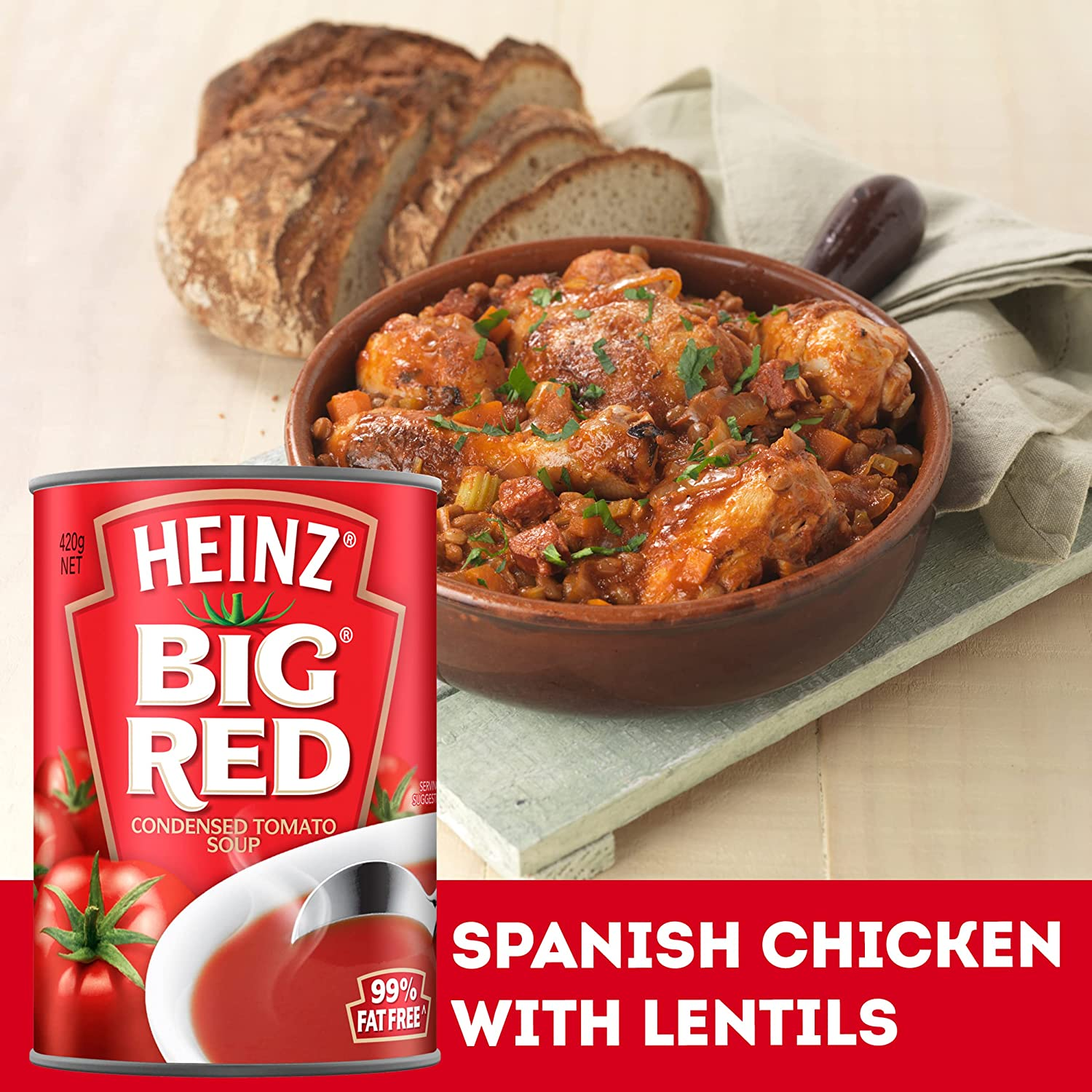 Heinz Big Red Tomato Soup, 420 G image number 5