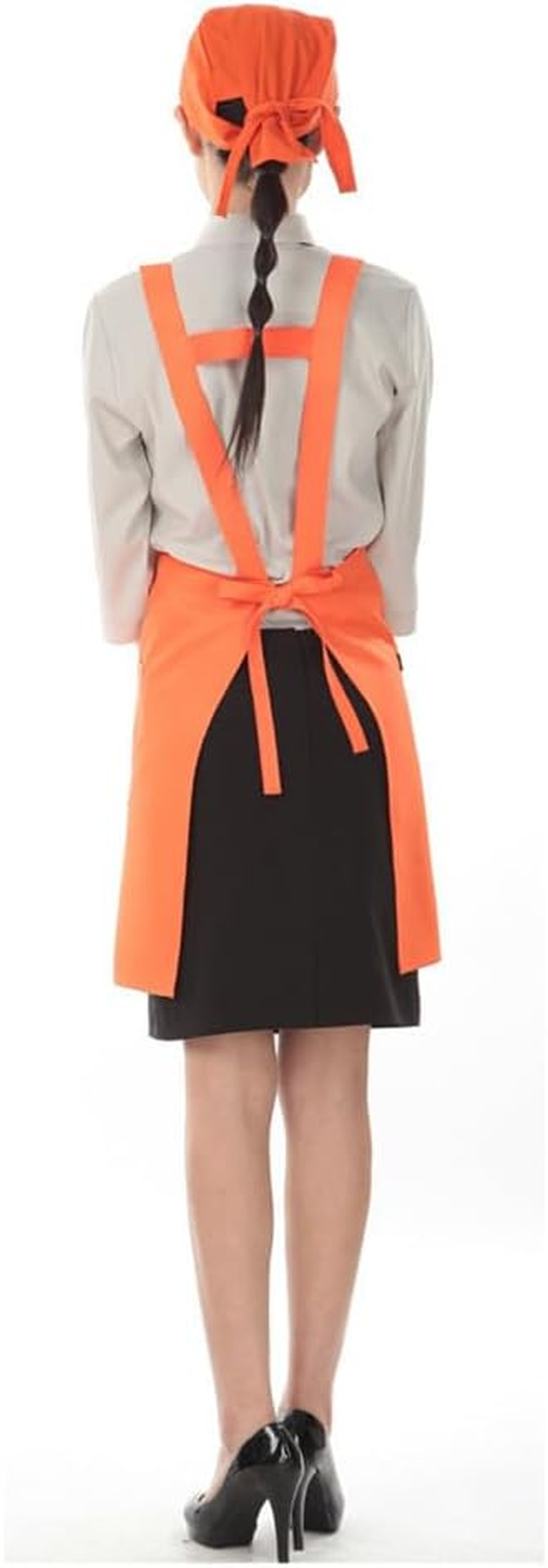 1 PCS H Style Apron with Pocket for Women, Men Large Size Comfortable, Kitchen, Home, Cooking image number 2