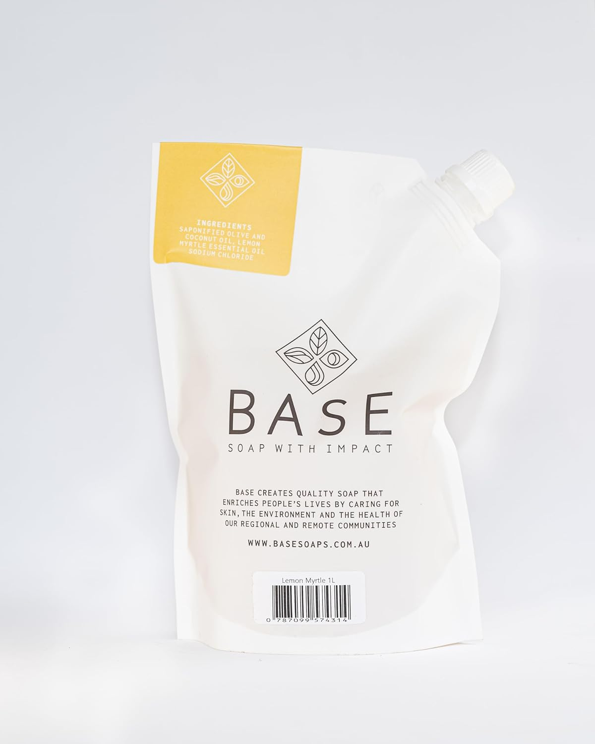 Base - Soap with Impact - Liquid 1L Lemon Myrtle image number 1