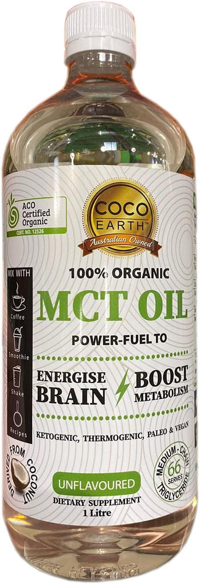 Coco Earth MCT Oil 1 Litre