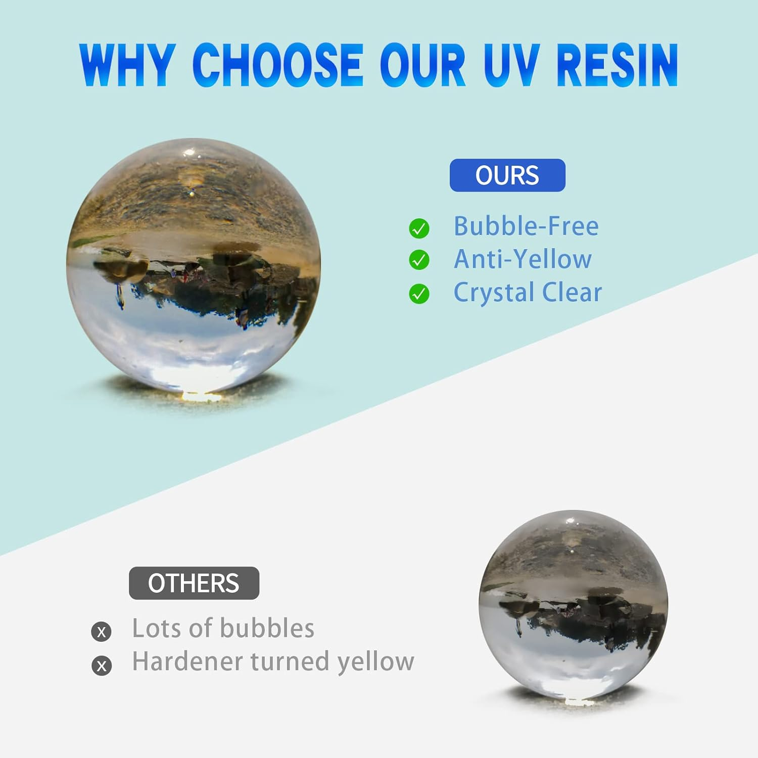 UV Resin 200G Clear Hard Type One Minute Fast Transparent Ultraviolet Curing UV Resin for Craft Decoration DIY Earring Pendant Seal Jewelry Making image number 3