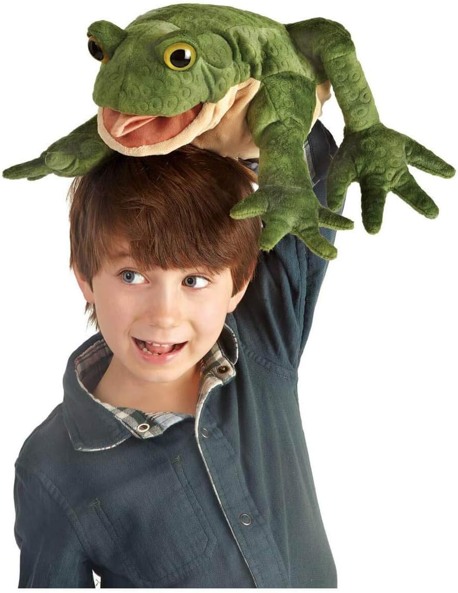 Folkmanis Toad Hand Puppet image number 3