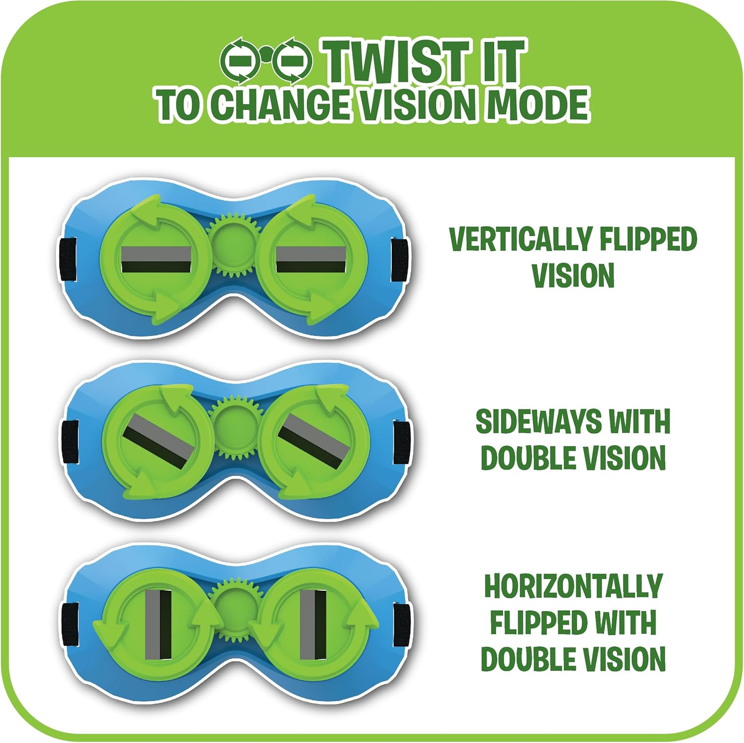 Zing Vision Impossible: Flip Your World Upsidedown and Sidewayes with This Hilarious Family Challenge Goggle Game image number 6