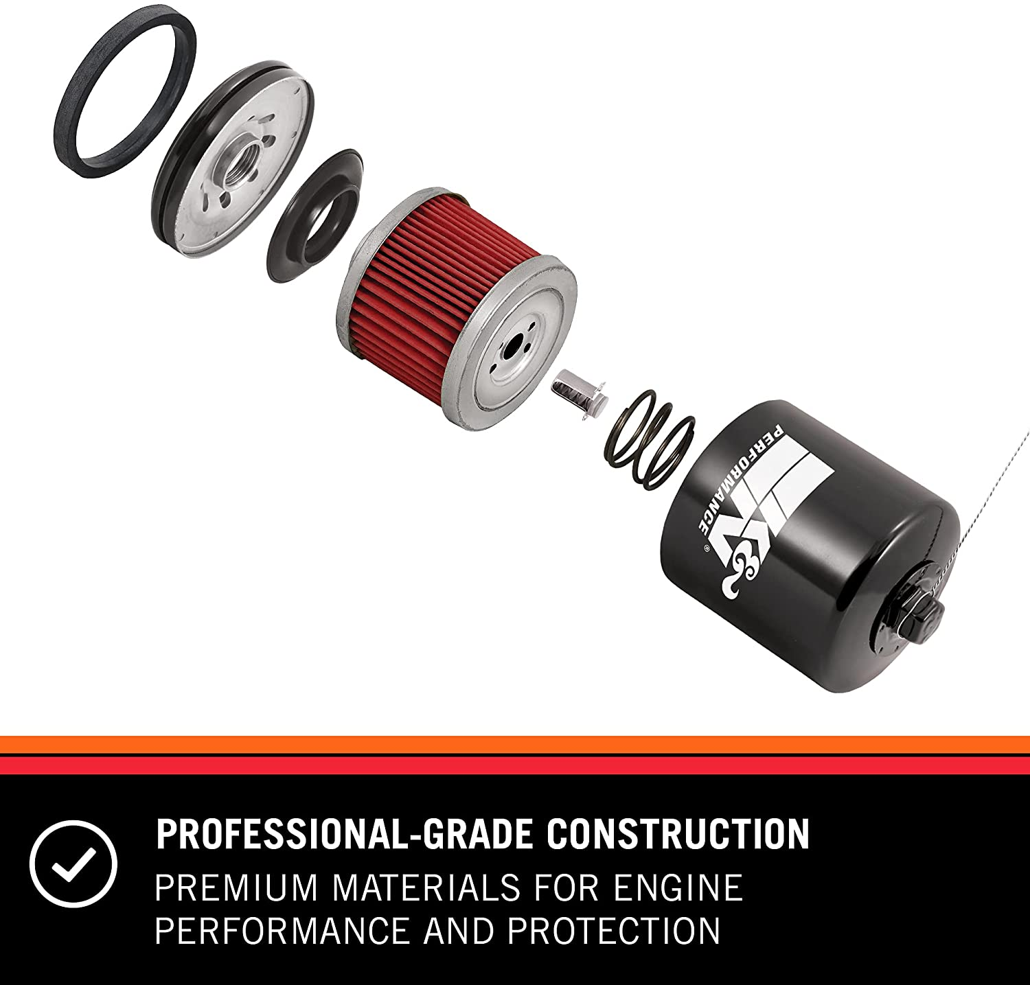 K&N KN-152 Premium Oil Filter for 2022 Can-Am Commander 1000R DPS 976 image number 3