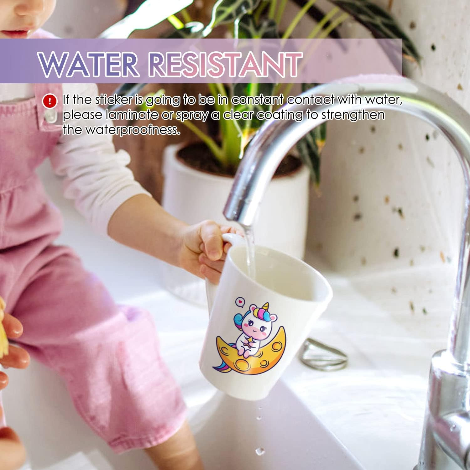 Koala Printable Vinyl Sticker Paper for Inkjet Printers - 20 Sheets Glossy White Waterproof Adhesive Label Paper - A4 Size, Tear-Resistant, Removable image number 6