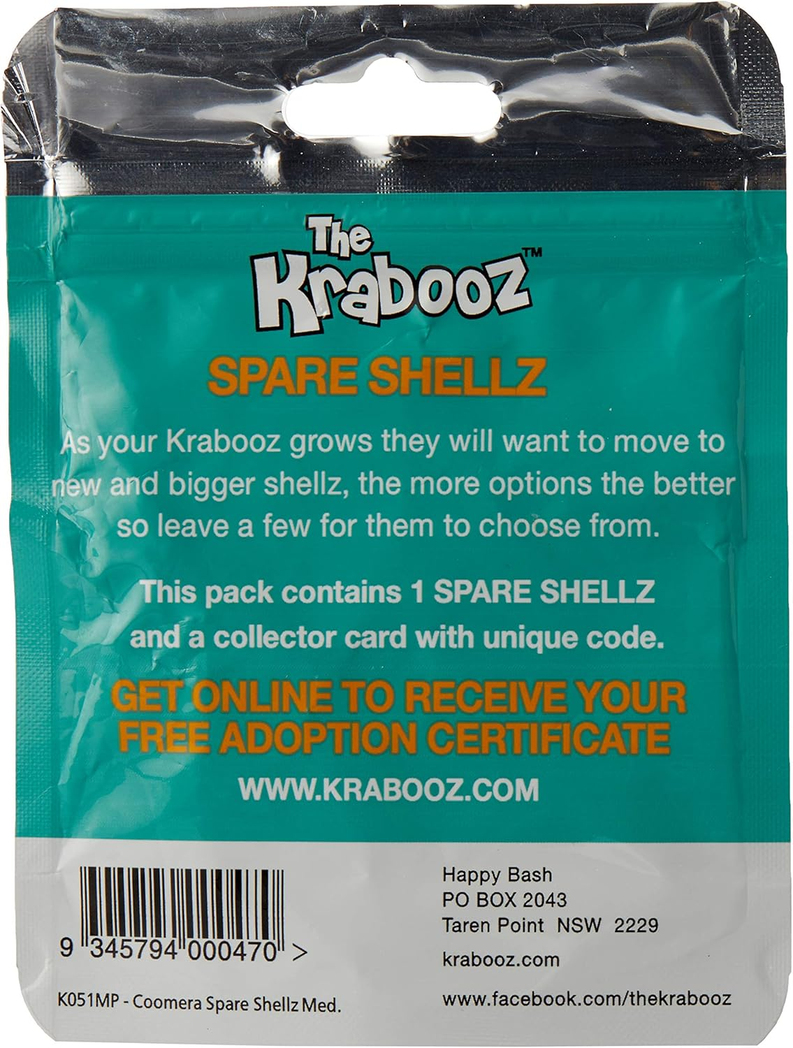 Krabooz Coomara Spare Shell Medium image number 2