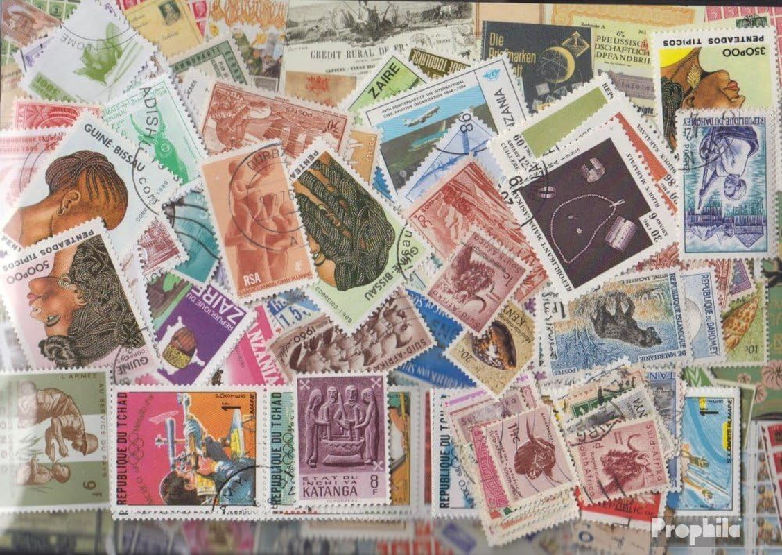 Africa 200 Different Stamps (Stamps for Collectors)
