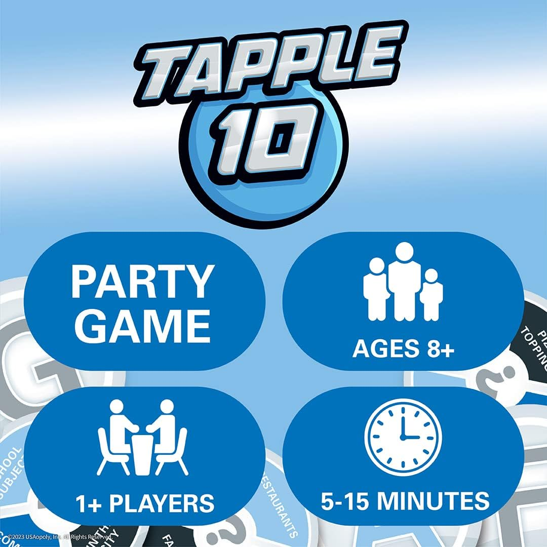 Usaopoly Tapple 10 Card Game image number 2
