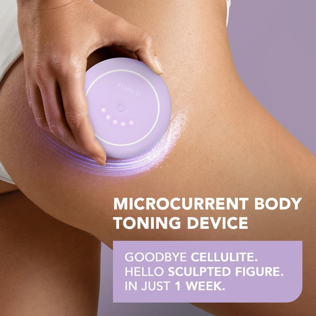 FOREO BEAR 2 Body Advanced Microcurrent Body Sculpting Machine - Cellulite Massager & Lymphatic Drainage - Firm & Contour - Body Massager - Increases Absorption of Skin Care Products - Lavender image number 4