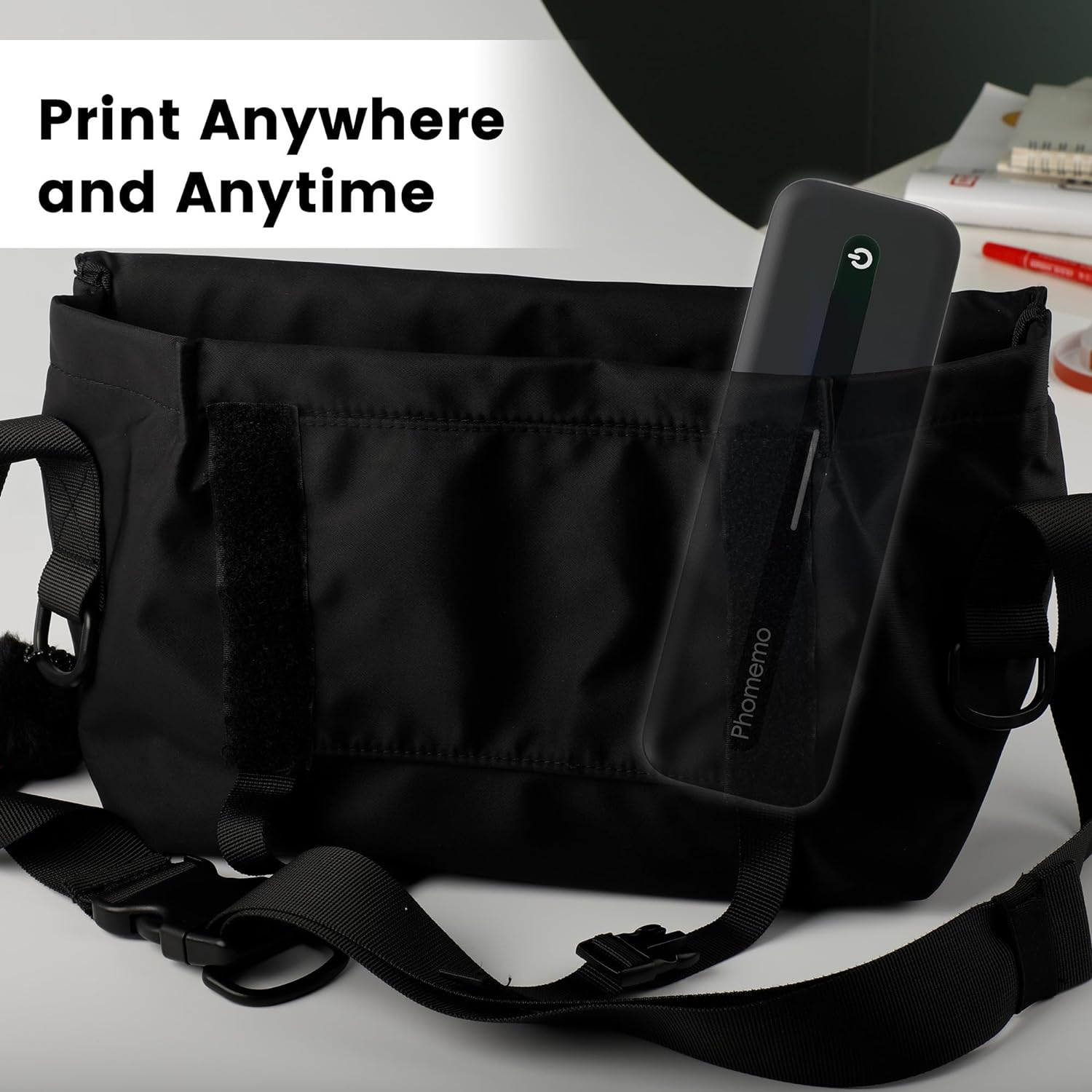 Phomemo Thermal Paper,A4, Thermal Roll Paper Compatible with M832 M834 M835 M833 Portable Printer,2 Rolls image number 1