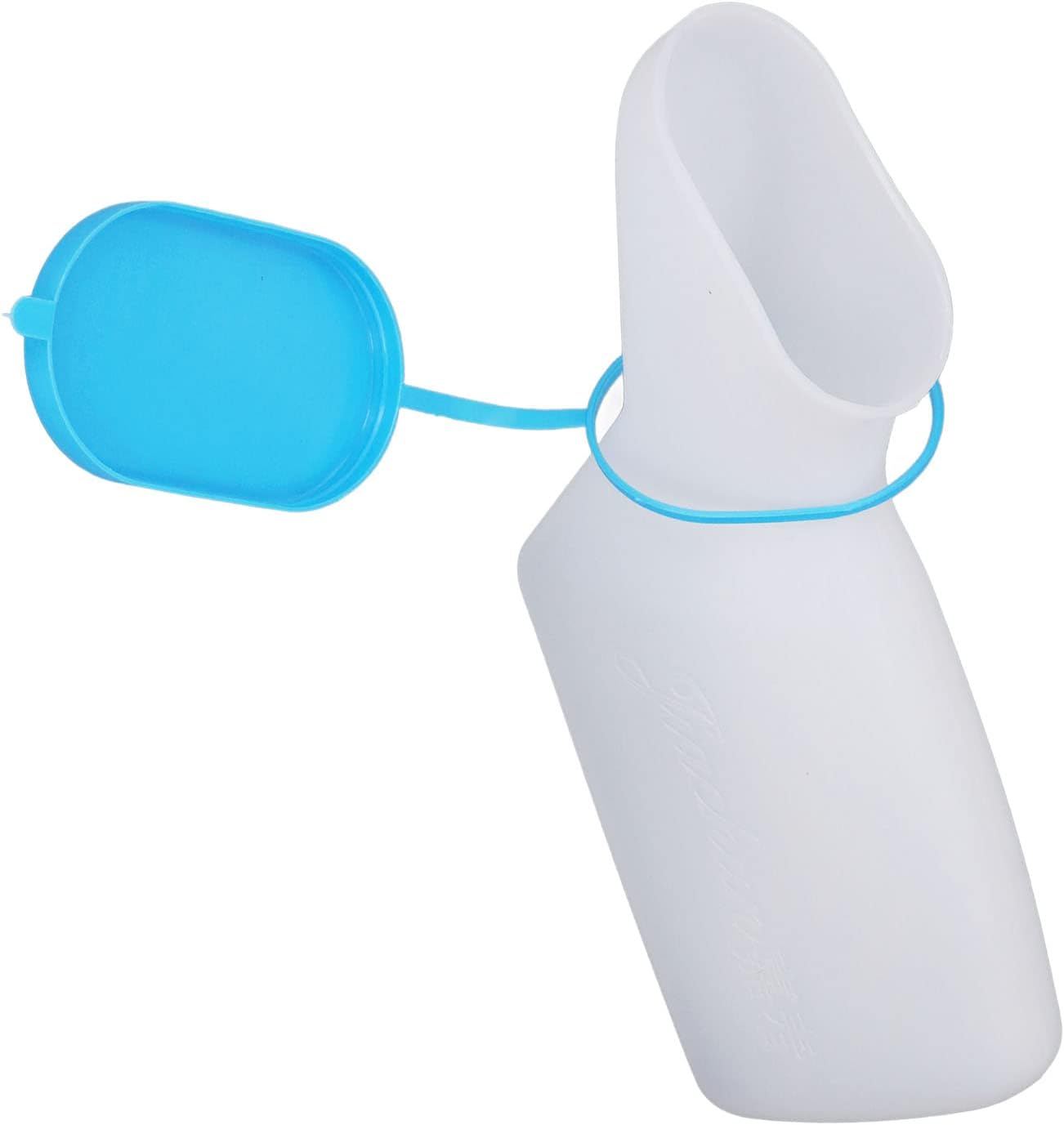 Portable Urinal Bottle for Male Female, Large Capacity Pee Bottle with Spill Proof Lid for Hospitals, Emergency and Travel Use, Easy to Clean, Suitable for Elderly & Bedridden (800Ml Female)