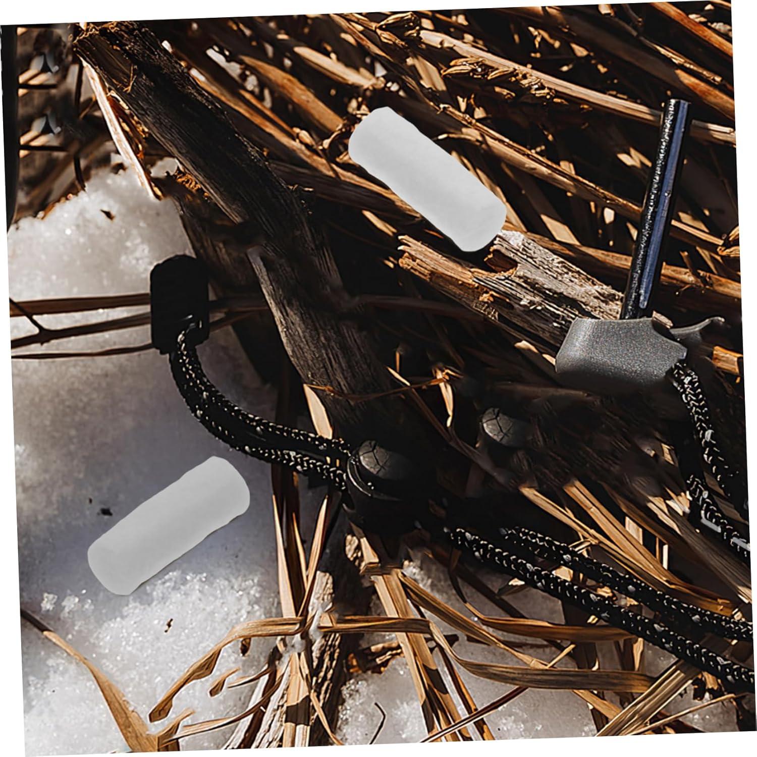 10Pcs Fire Starters Outdoor Fire Pits BBQ Ignition Cotton for Quick Ignition Camping Accessories image number 6