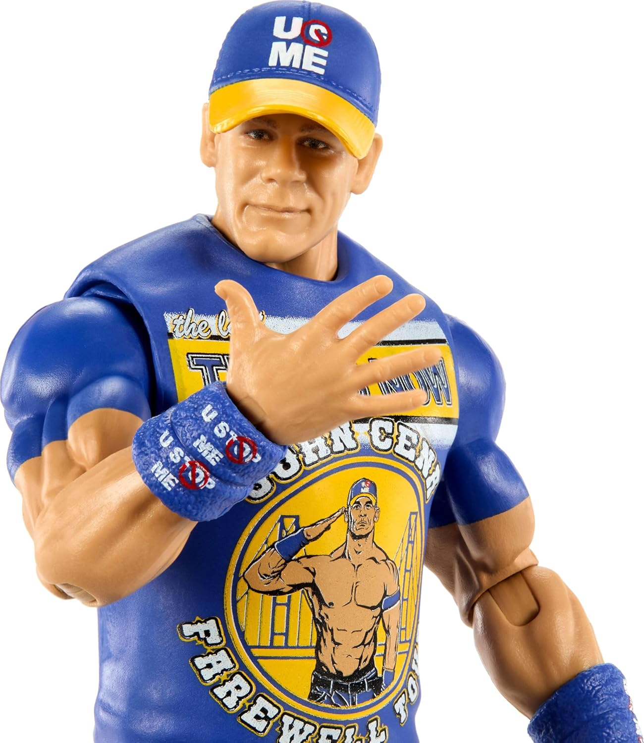 Mattel WWE John Cena Action Figure, Main Event Series #159, 6-Inch Collectible Superstar with 14 Articulation Points & Life-Like Look image number 3
