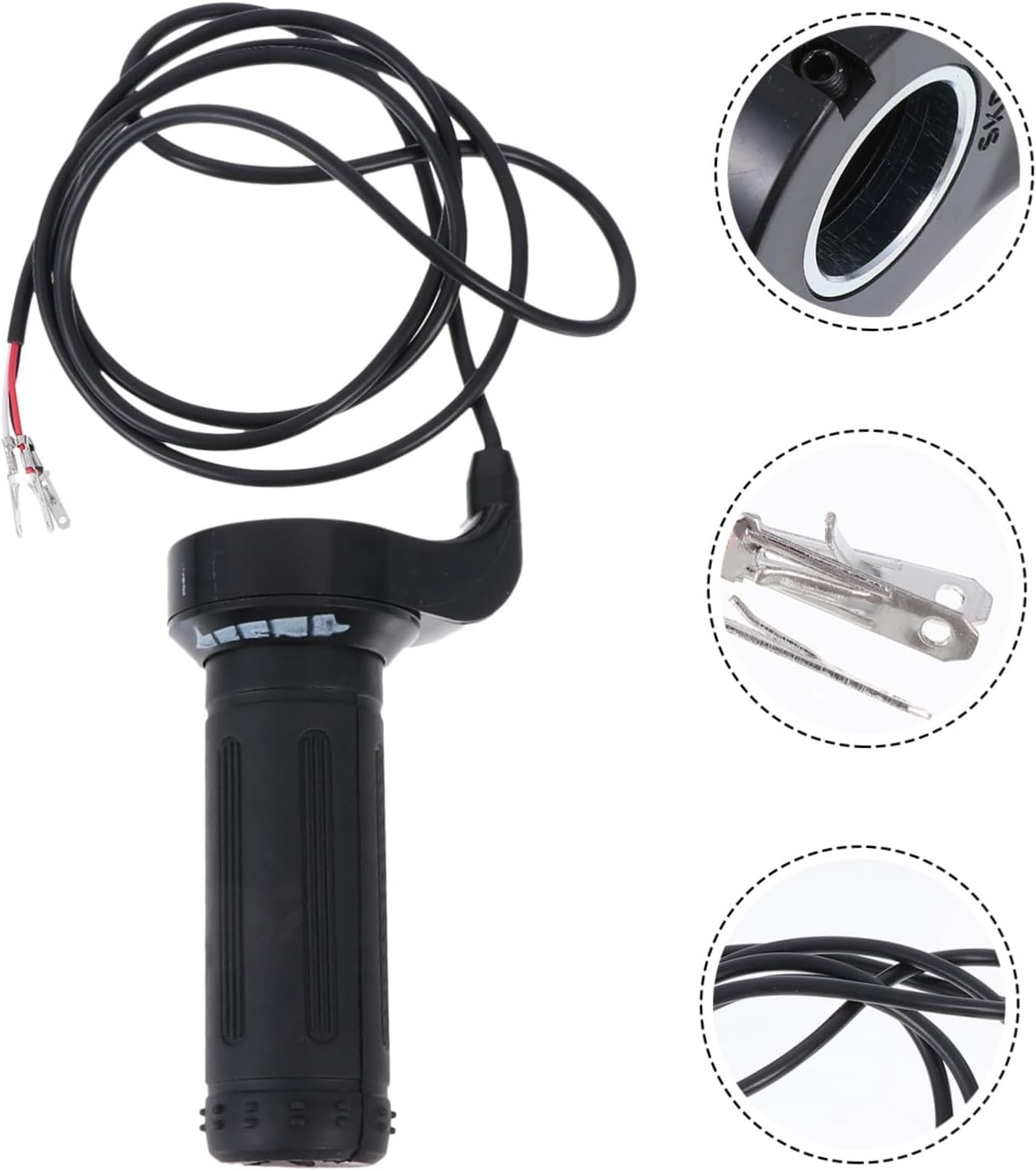 Ibasenice Professional Throttle Handle Grip Gas Grip for Motorbike ATV Accessories image number 1