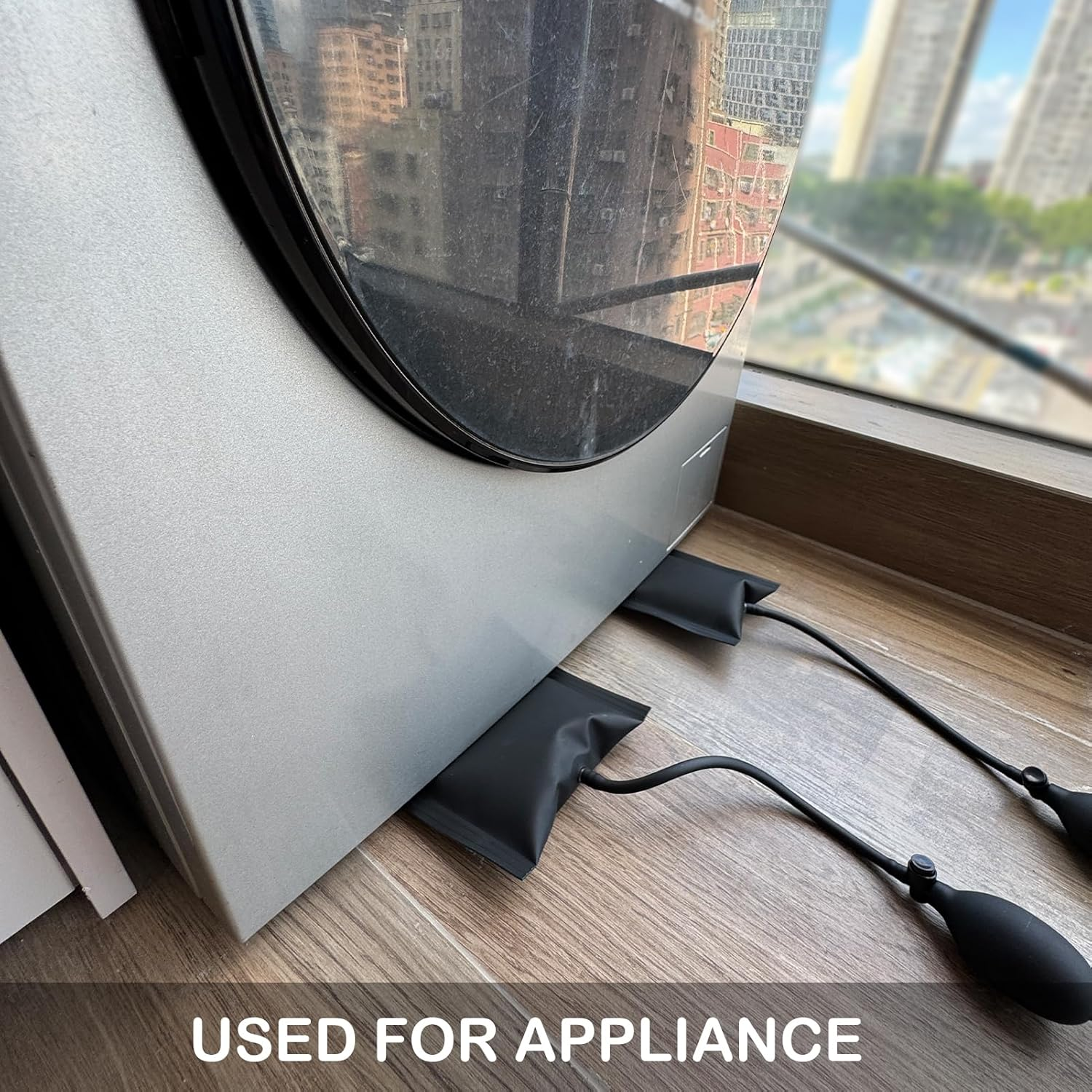 Air Wedge Bag Pump, Inflatable Air Shim with Pry Bars, Professional Leveling Alignment Tool for Car Home Use, Door Window & Furniture Installation image number 3