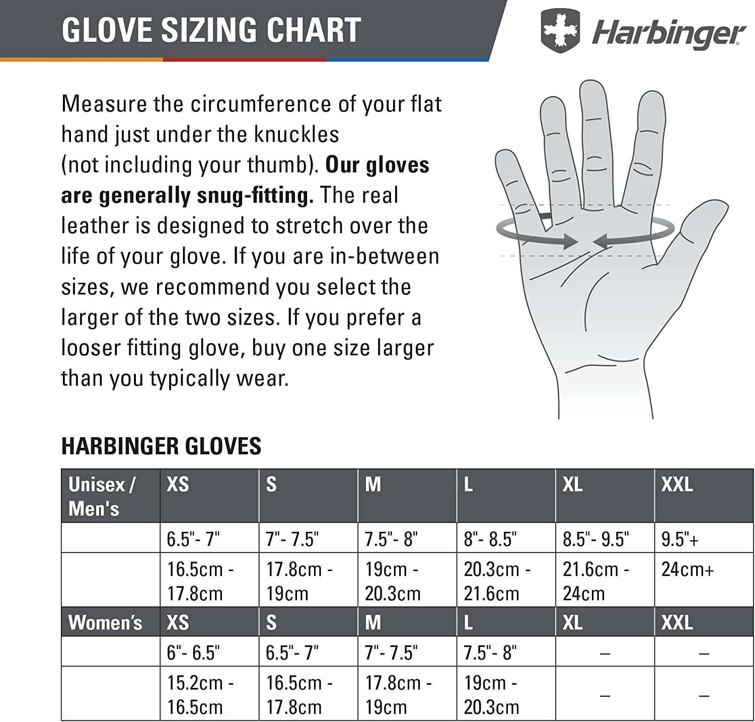 Harbinger Power Non-Wristwrap Workout Weightlifting Gloves with Stretchback Mesh and Leather Palm image number 5