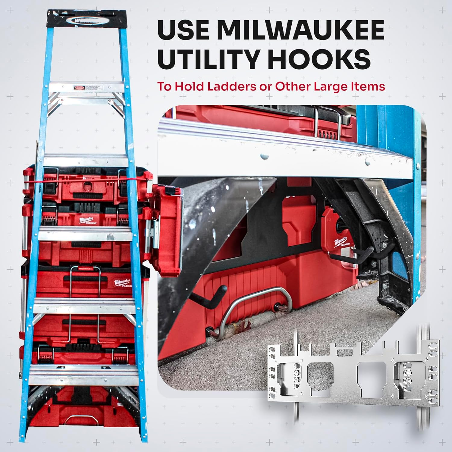 Alpha Mount - Packout Mount Compatible with Milwaukee Packout Toolbox image number 2