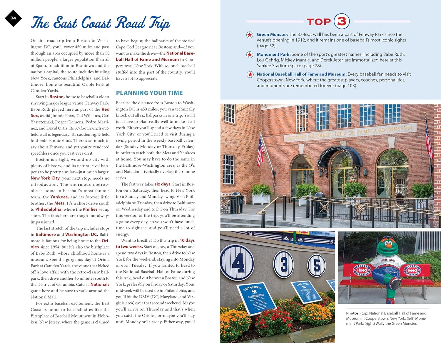 Moon Baseball Road Trips: the Complete Guide to All the Ballparks, with Beer, Bites, and Sights Nearby image number 2