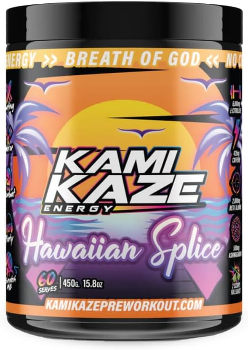 Kamikaze Pre Workout | High Energy Pumps | 30 Serves (Rainbow Gummy) image number 4