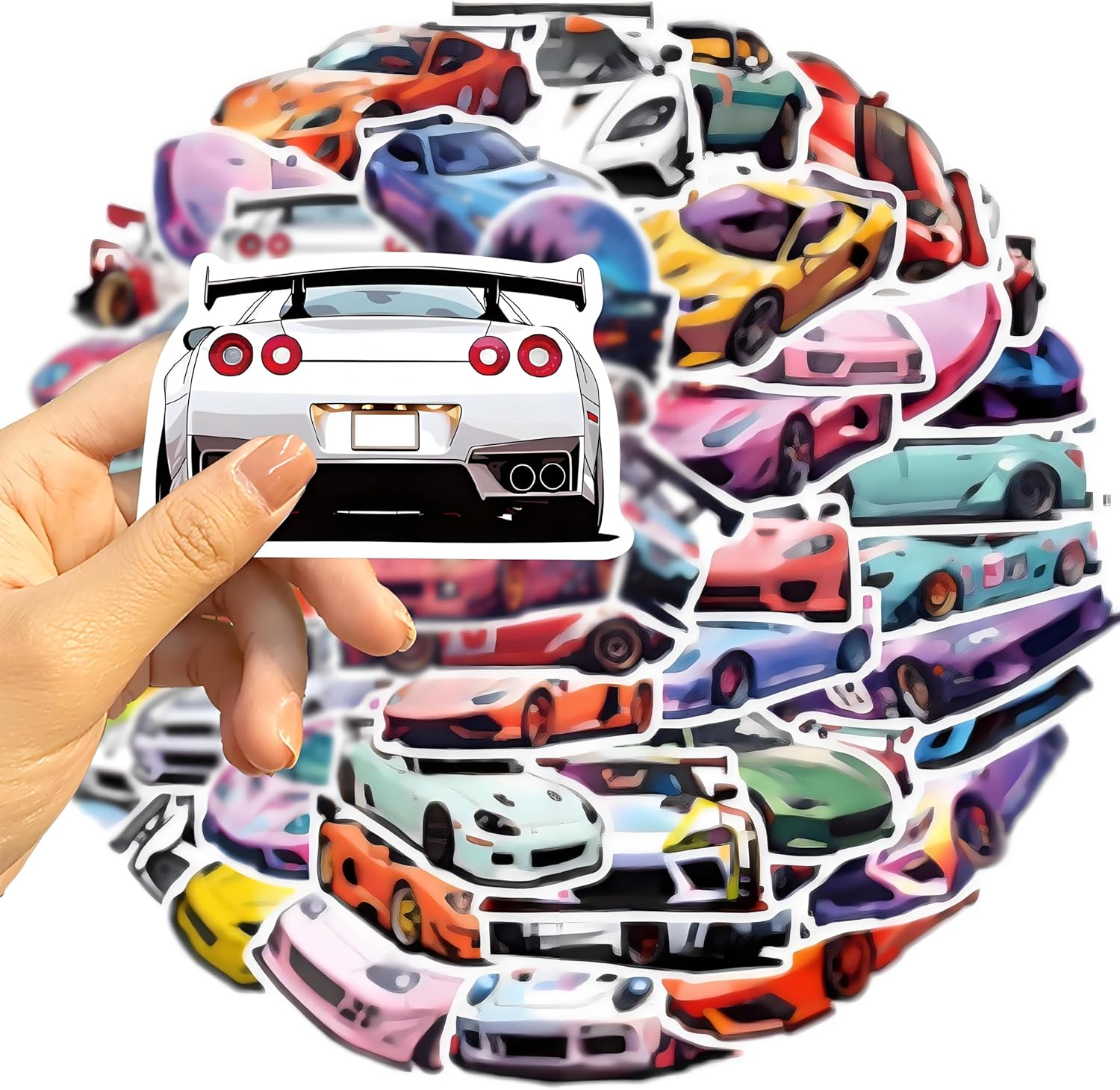 Car Stickers, Vinyl Waterproof Stickers for Laptop, Bumper, Skateboard, Water Bottles, Computer, Phone, Party Favours Gifts for Kids Teens Girls Adults image number 5